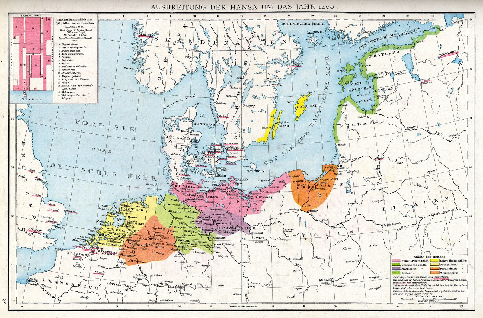 Hanseatic routes